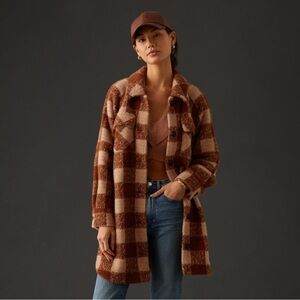 Anthropologie Jackets & Coats - Greylin Longline Shirt Jacket; XS; Color: Copper